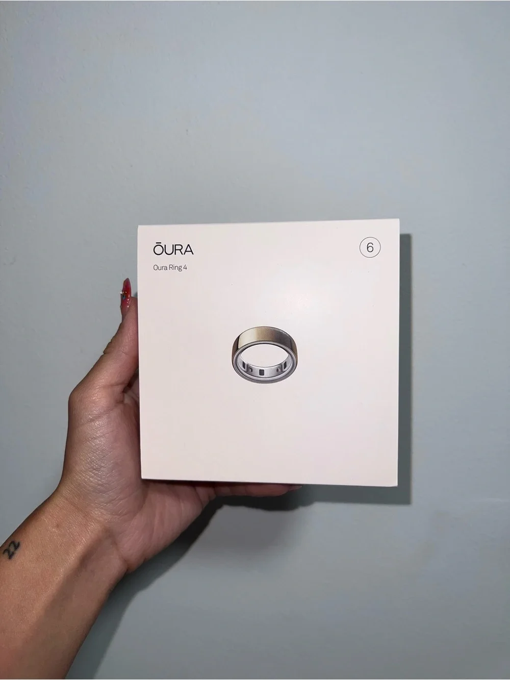 Gold Oura Ring Gen 4 Size 6